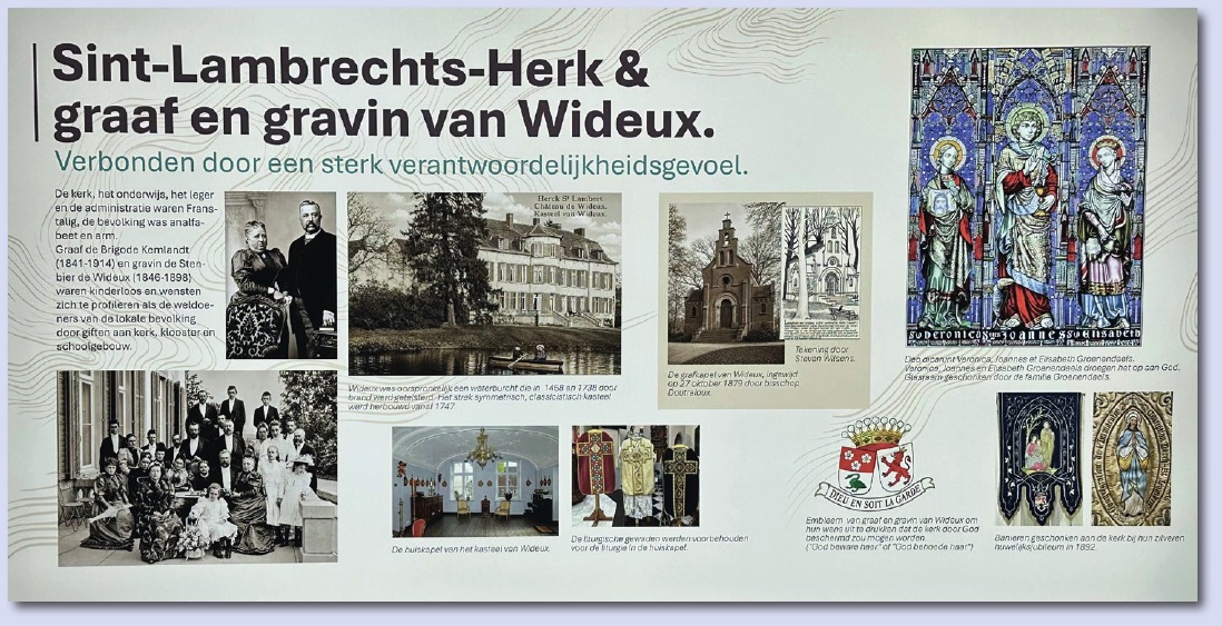 Het kerkgebouw toont sociale samenhang — foto uit de wijkkrant, pagina 3