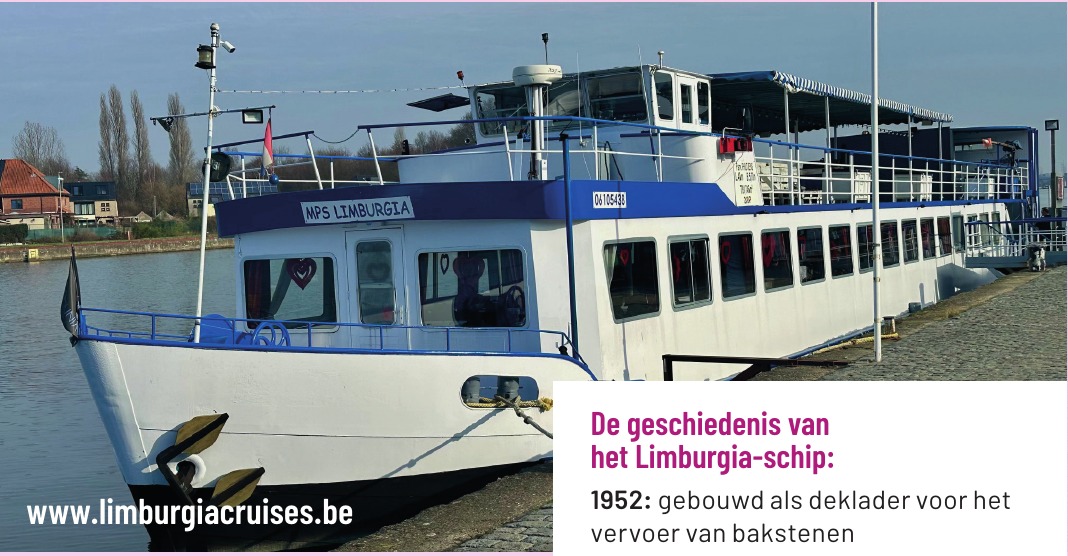 Guy, Michel en Stefan Philtjens — Limburgia cruise — foto uit de wijkkrant, pagina 5